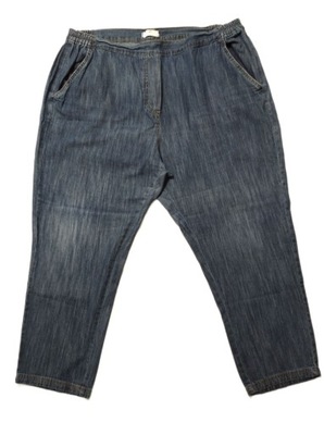 Cienkie spodnie jeans na gumce JULIPA 54 UK26