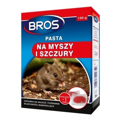 Pasta na myszy i szczury Bros 150 g