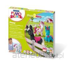 Zestaw Fimo Kids Form&Play 4 x 42g Kucyki