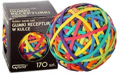 Gumka recepturka GRAND kulka piłka 170 szt. 105g