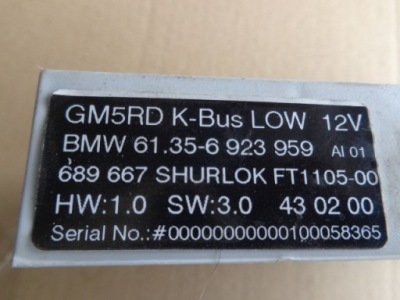 Блок управления модуль комфорта bmw e46 6923959 фото №1