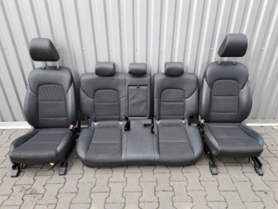 Hyundai tucson ii iii сиденья заднее сиденье pol кожа комплект подогрев фото №1