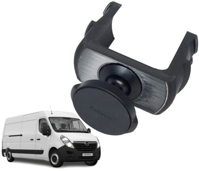 SOPORTE MAGNÉTICO AL TELÉFONO OPEL MOVANO B BLACK  