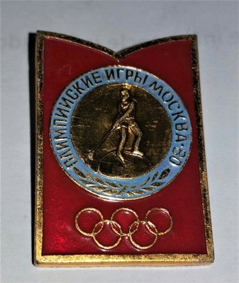 Odznaka - Igrzyska Olimpijskie Moskwa 1980