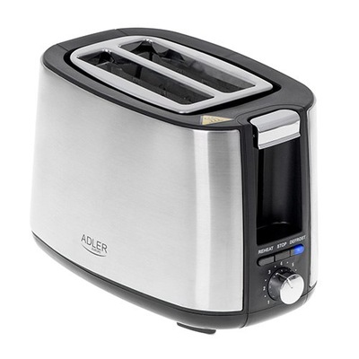 Adler Toaster AD 3214 Power 750 W, Number of slots