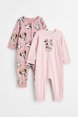 NOWY 2-PAK PAJACYKÓW MINNIE DAISY H&M 62