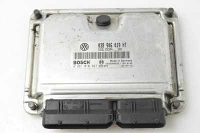 КОМПЬЮТЕР БЛОК УПРАВЛЕНИЯ ECU 038906019HT SEAT IBIZA