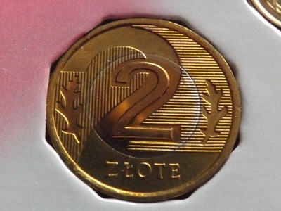 2 złote III RP 1995 st. UNC *** Proszę przeczytać opis ***