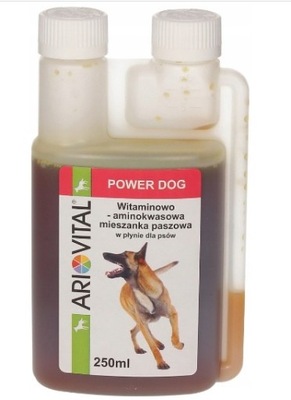 Ariovital Power Dog witaminy dla psa 250ml