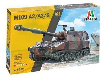 Model do sklejania Italeri 6589 M109 A2/A3/G 1/35