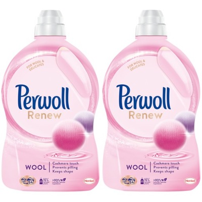 Perwoll Renew Wool Płyn do prania wełny 2x 2,97l