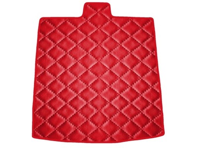 EKO CUERO ROJO ALFOMBRILLA PARA RENAULT ESPACE II, 3  