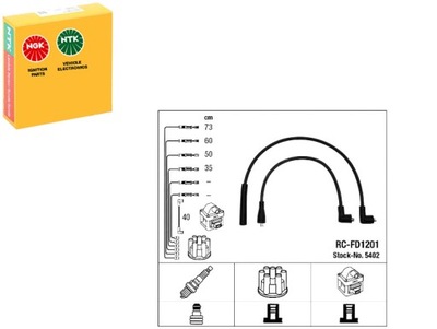 ПРОВОДА ЗАЖИГАНИЯ NGK 986356706 B706 600460 DKB25