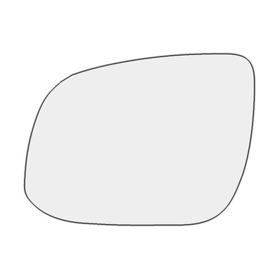 Стекло/зеркало hyundai accent mc i25 solaris verna 2010-2012 2011 thomasss фото №1