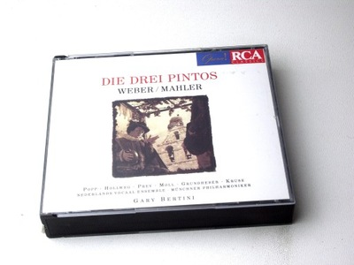 WEBER / MAHLER, GARY BERTINI - DIE DREI PINTOS [2CD BOX]