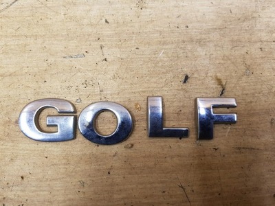 EMBLEMAT ZNACZEK NAPIS VW GOLF IV