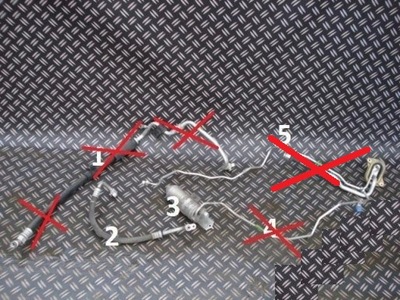 Honda civic vii 1.4 01-05 шланг кондиціонера фото №1