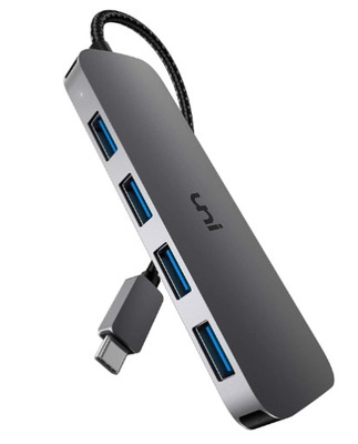 UNI HUB USB C 4X USB 3.0 5GB/S