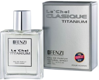 J FENZI Le'Chel Clasique Titanium, Woda Perfumowan