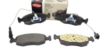 Тормозные колодки тормозные osi перед delphi fiat 500 punto evo punto фото №1