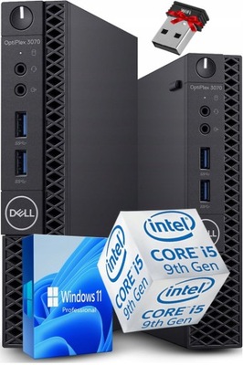 Komputer Dell i5 6x3,7GHz 16gb RAM 256SSD WINDOWS 10/11 Pro Office PC