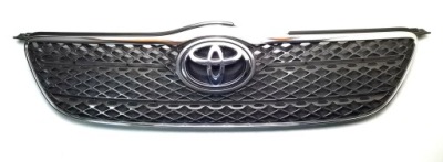 Toyota corolla e12 sedan kombi 2002-2004 решётка радиатора решётка радиатора хром оригинальный номер 53111-1a480 фото №1