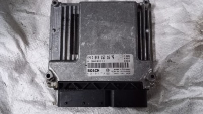 Mercedes e 211 бортовой компьютер модуль двигателя 6481531679 фото №1