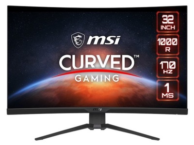 Monitor MSI G322CQP 31.5'' 2560x1440 170Hz Curved