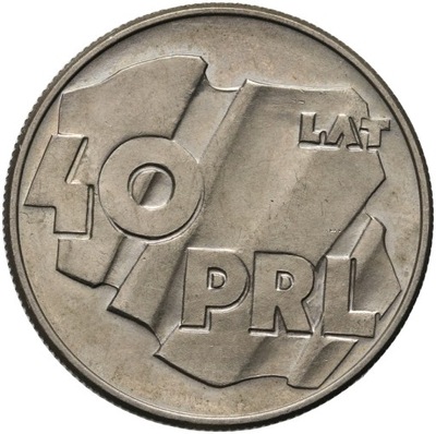 Polska, PRL, 100 złotych 1984, 40 Lat PRL, st. 2+