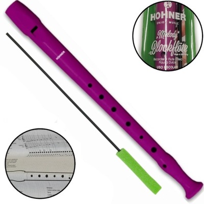 9508 Violet Flet prosty sopranowy Hohner