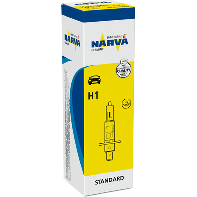 ŻARÓWKA HALOGENOWA H1 NARVA STANDARD 12V 55W P14,5S 48320 1SZT.