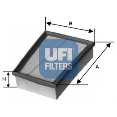 FILTRO AIRE UFI 30.157.00  