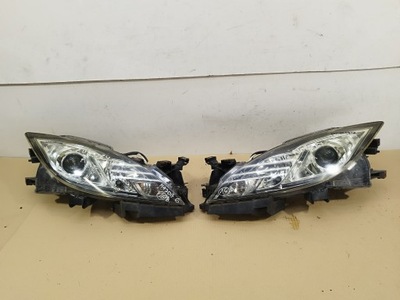Лампа правая + левая перед передняя mazda 6 gh lata 2008-2010 angielska фото №1