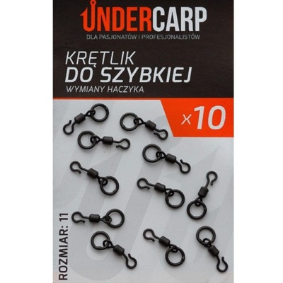 Krętlik do szybkiej wymiany haczyka UNDERCARP