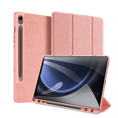 Etui do Samsung Tab S9 FE+ Dux Ducis Domo różowy