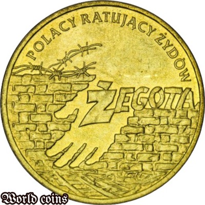 2 ZŁOTE 2009 POLACY RATUJĄCY ŻYDÓW