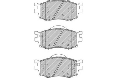 Ferodo гальмівні колодки гальмівні hyundai accent iii i20 kia фото №1