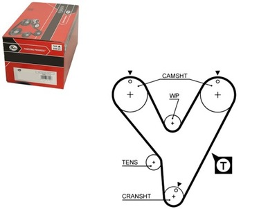 PASEK ROZRZĄDU CHRYSLER LE BARON SARATOGA VOYAGER