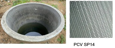 Siatka filtracyjna studniarska filtr pvc sp 14 110cm X 100cm 1,1m x1m