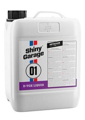 SHINY GARAGE D-TOX LIQUID 5L DEIRONIZER KRWAWIĄCY