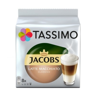 Kapsułki Tassimo Jacobs Latte Macchiato 8 szt.