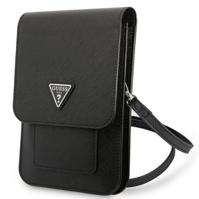 Guess Torebka Guwbsatmbk czarny/black Saffiano