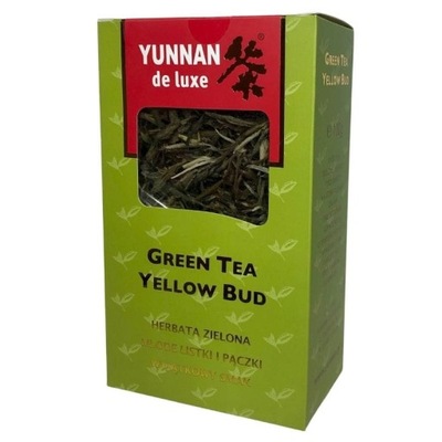 Yunnan de Luxe Green Tea Yellow Bud 100g zielona