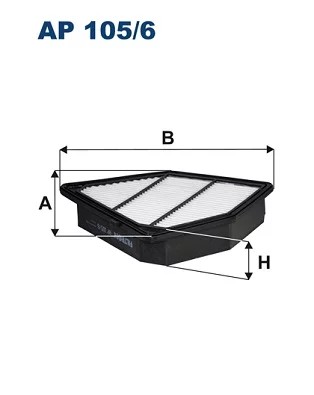 AP105/6 ФІЛЬТР ПОВІТРЯ