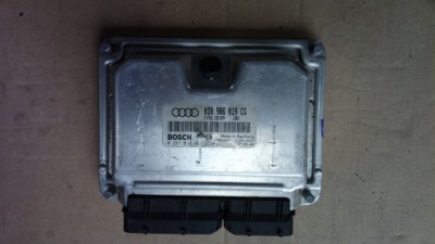 Бортовий комп'ютер двигуна блок керування ecu audi a4 b6 1,9 tdi фото №1