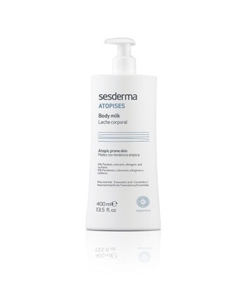 SESDERMA ATOPISES BODY MILK -nawilżające mleczko do ciała 400 ml