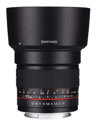 Obiektyw Samyang Sony A 85mm F1.4 AS IF UMC, Sony