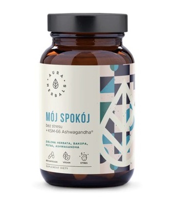 Aura Herbals Mój Spokój Ashwagandha KSM-66 60 kaps