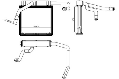 Nissens отопитель ford ranger 3.0 er. eq фото №1