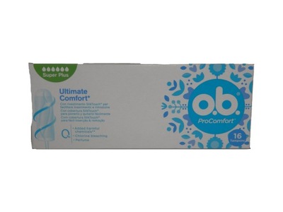 O.B. Tampony Super Plus ProComfort 16szt